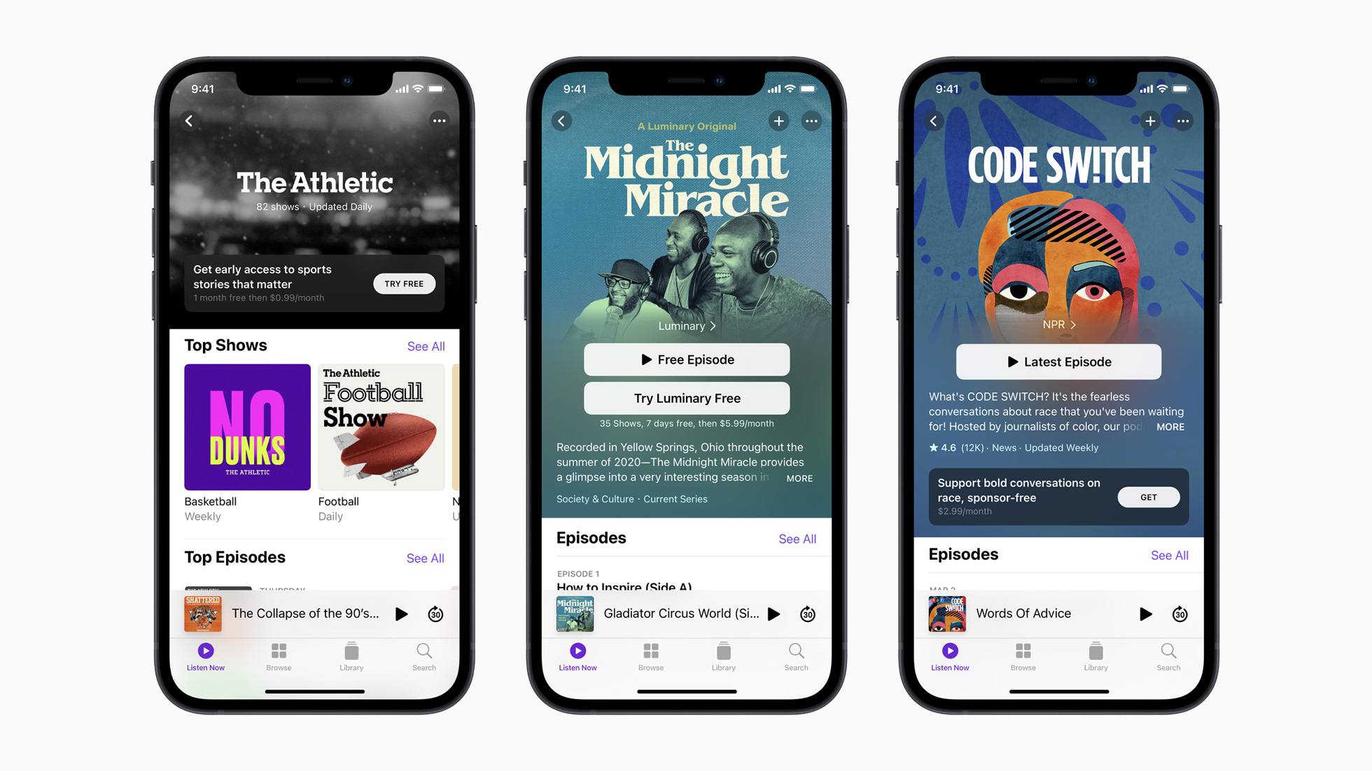 Apple stellt kostenpflichtiges Abo-Modell für Podcasts vor